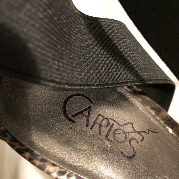 Carlos Santana Exotia Snakeskin Heels (7.50) - Picture 5 of 5